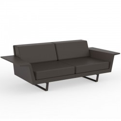 Vondom Delta sofa bronze 3 seater