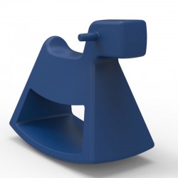 Rocking chair Rosinante Vondom Small blue model