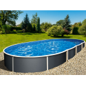 Azuro Oval Pool 5,5x3,7x1,2 Freistehender oder unterirdischer Sandfilter